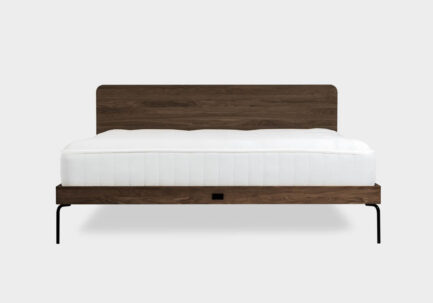 Bed Ehe Natur with Dark oil finish