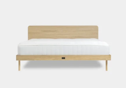 Bed Ehe Natur with Light oil finish and Oak legs