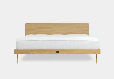 Bed Ehe Natur with Natural oil finish and Oak legs