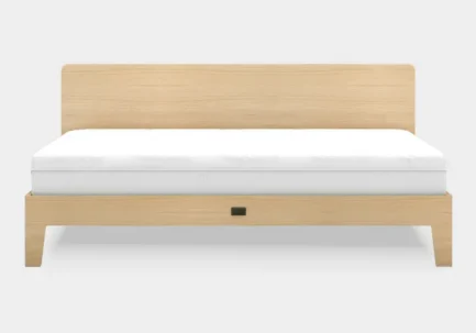 Bed Arkea with Light finish